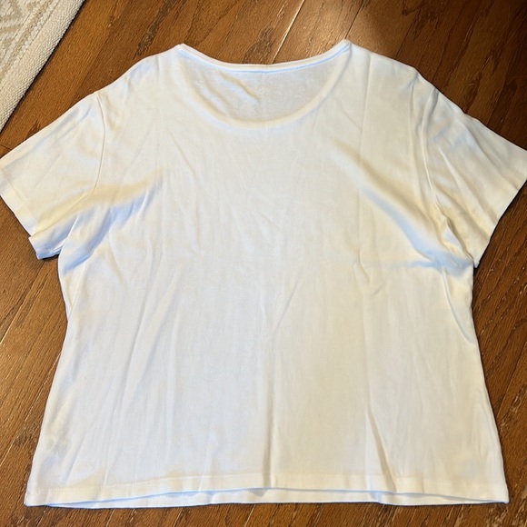 Coldwater Creek White T-shirt - Picture 5 of 5